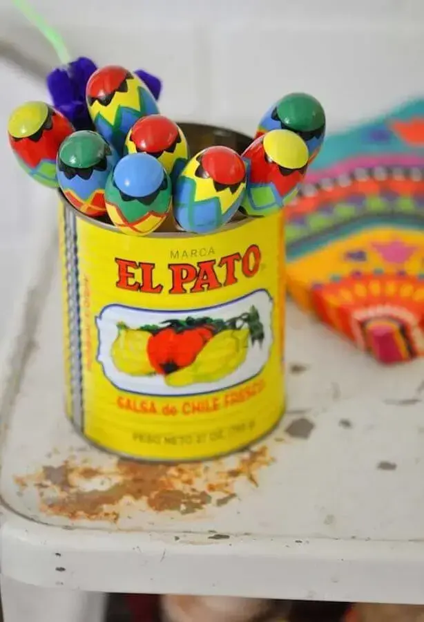 ideias para decoração de festa mexicana Foto Pinterest