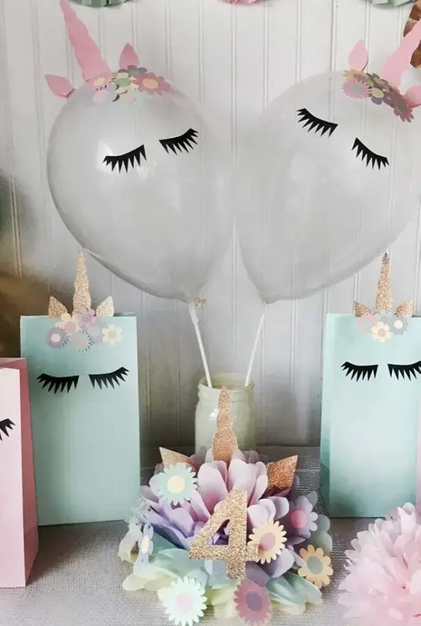 ideas for simple unicorn children's party Photo How to Make Handicrafts