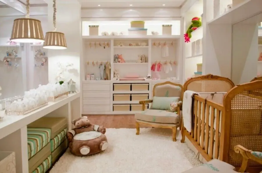 móveis planejados para quarto de bebê Foto Decorando Casas