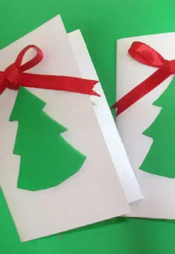 Simple and stylish EVA Christmas card decoration
