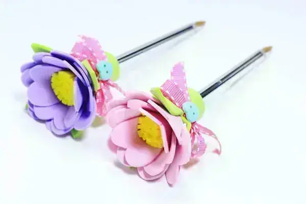 Floral pencil tip model made of EVA