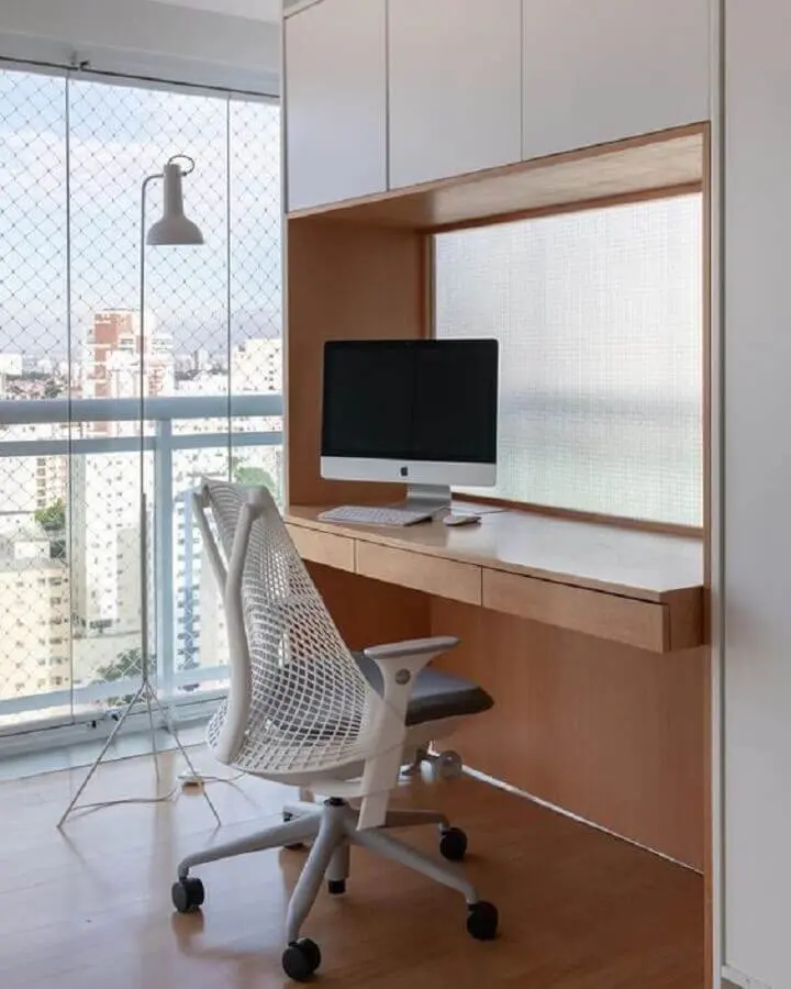 decoração com cadeira de escritório confortável moderna Foto Herman Miller Brasil