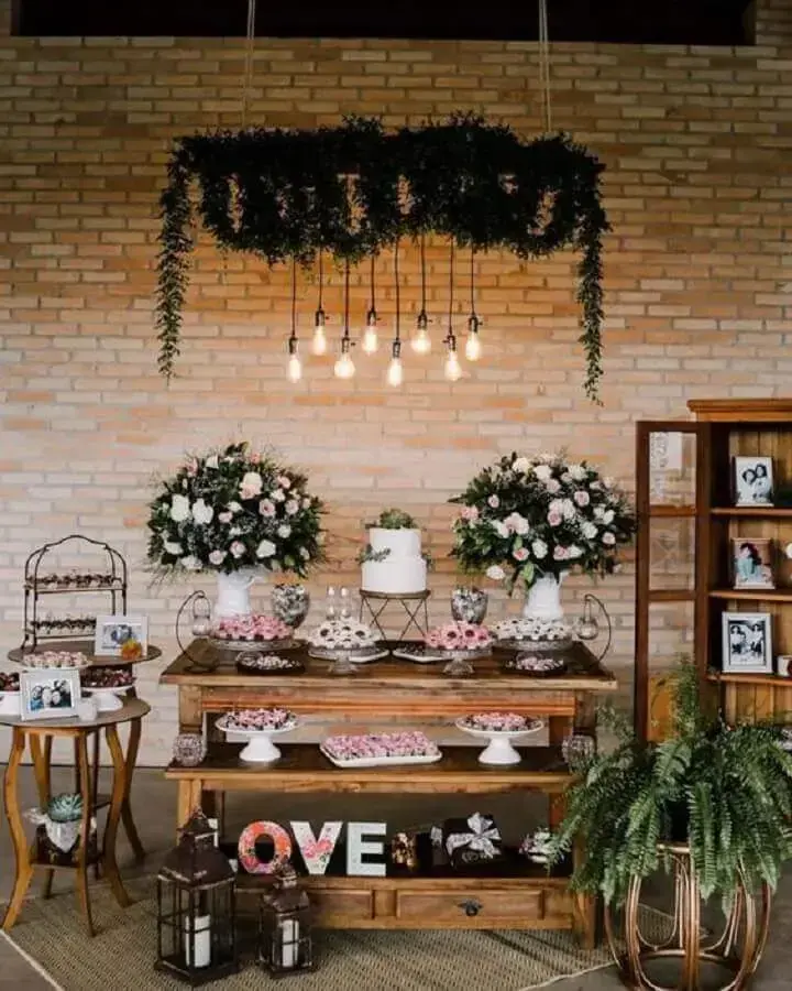 decoração rústica para bodas de cristal Foto Dicas de Mulher