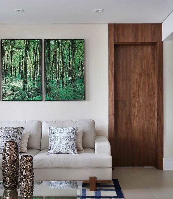 Que tal trazer um pouco da natureza para dentro de casa em forma de quadros para sala de TV?