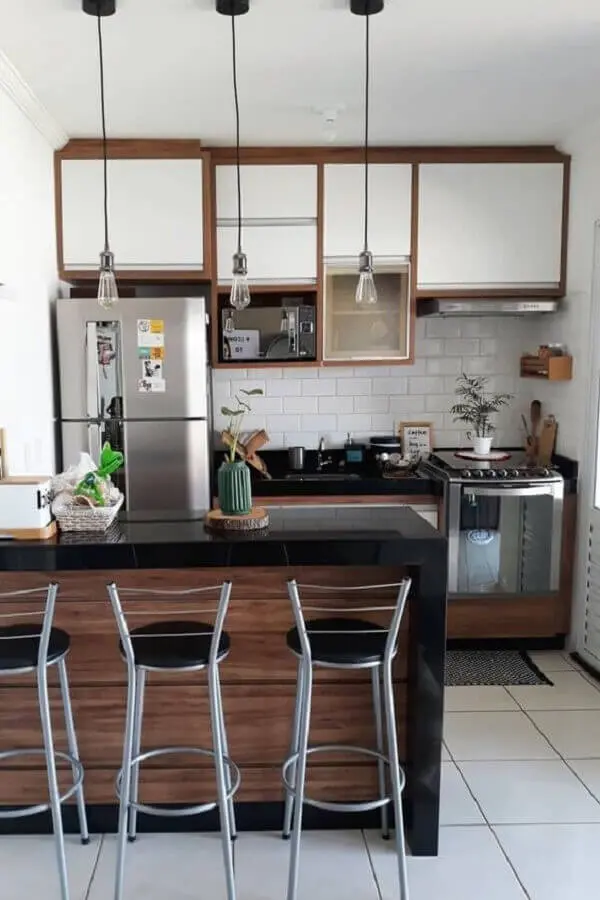 Cozinha de Apartamento: +63 Dicas e Inspirações para Decorar a Sua