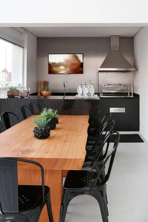 Cores de granito preto para cozinha moderna