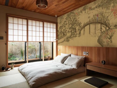 Como decorar quarto com cama japonesa.