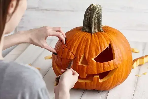 10 ideias de como fazer uma abóbora para o Halloween - Tempojunto
