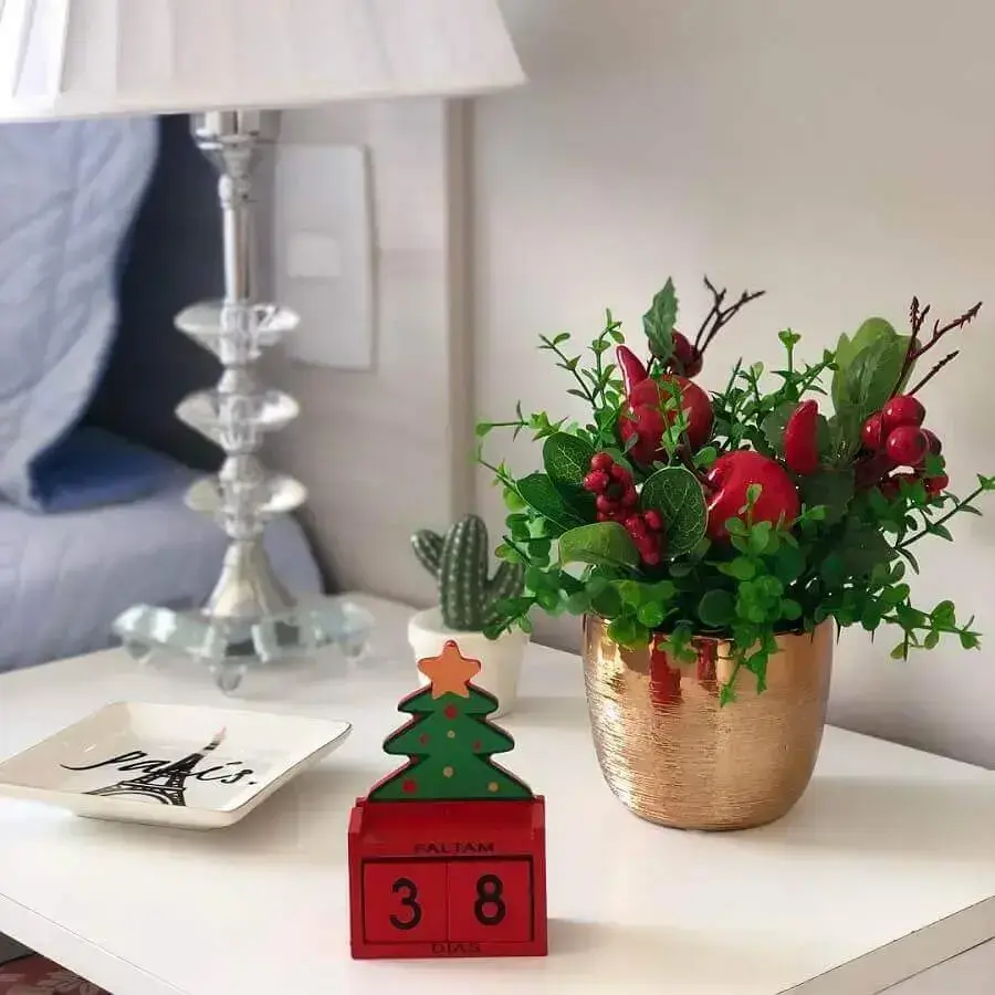 ideias de decoração de Natal simples e fácil de fazer Foto Jeito de Casa