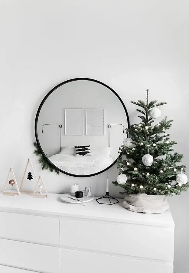 ideias para decoração de Natal moderna e minimalista Foto Homey Oh My