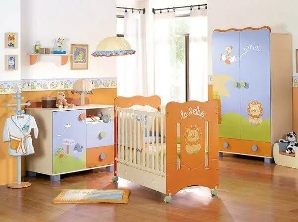 Invista em móveis personalizados e funcionais para o quarto do bebê