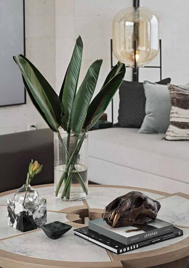 vaso decorativo para sala de estar moderna Foto Pinterest