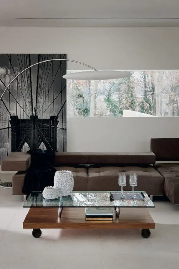 vasos de decoração para sala de estar moderna Foto Design Depot Furniture