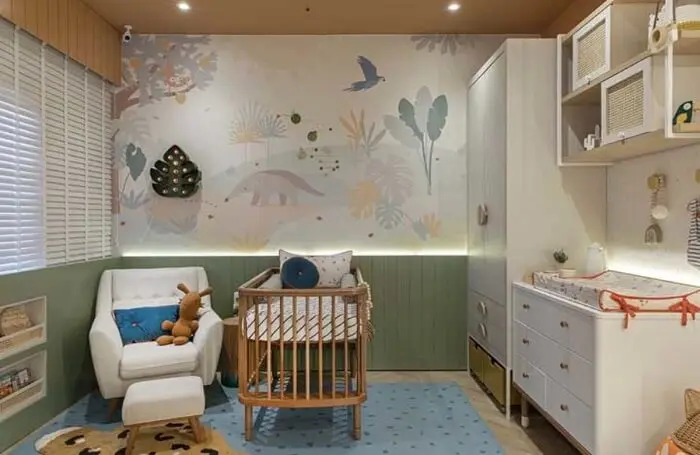  Estes nichos para quarto de bebê combinam com a decoração de todo o ambiente