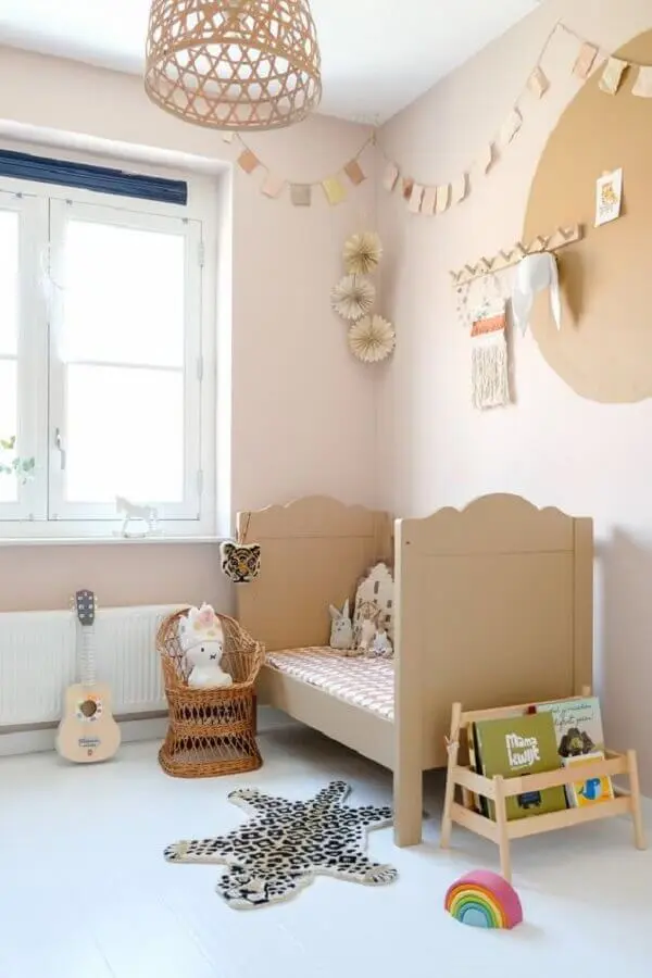 decoração simples de quarto para criança Foto Pinterest