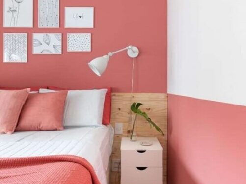 decoração de quarto de mulher branco e rosa Foto Apartamento 203