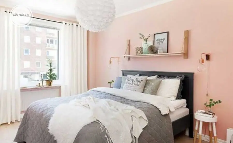 decoração de quarto de mulher cor de rosa Foto Yandex