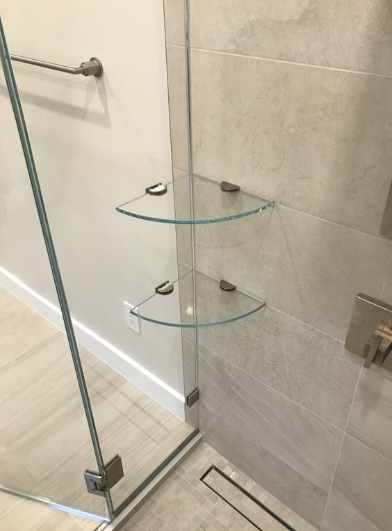 Cantoneira para banheiro vidro