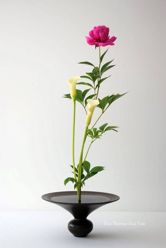 Flores para arranjo de ikebana