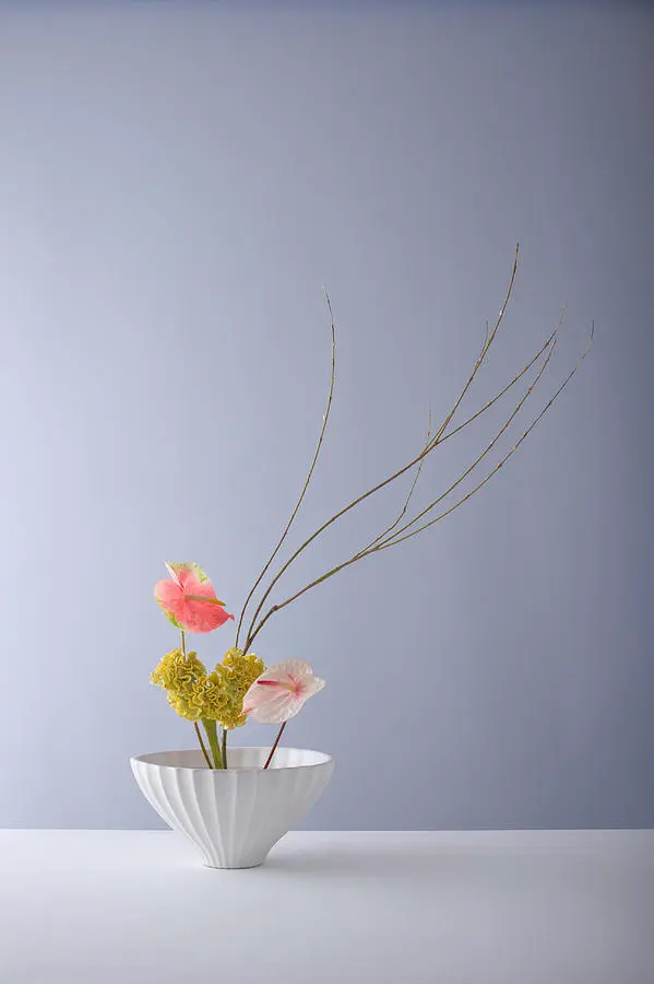 Ikebana para decoração minimalista e chique