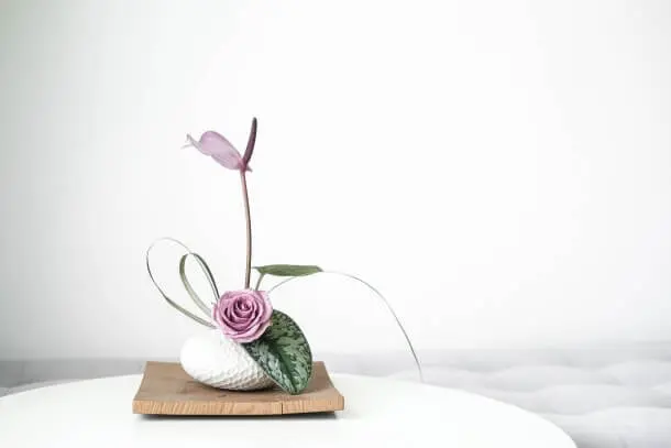 Ikebana é a arte de arranjos florais