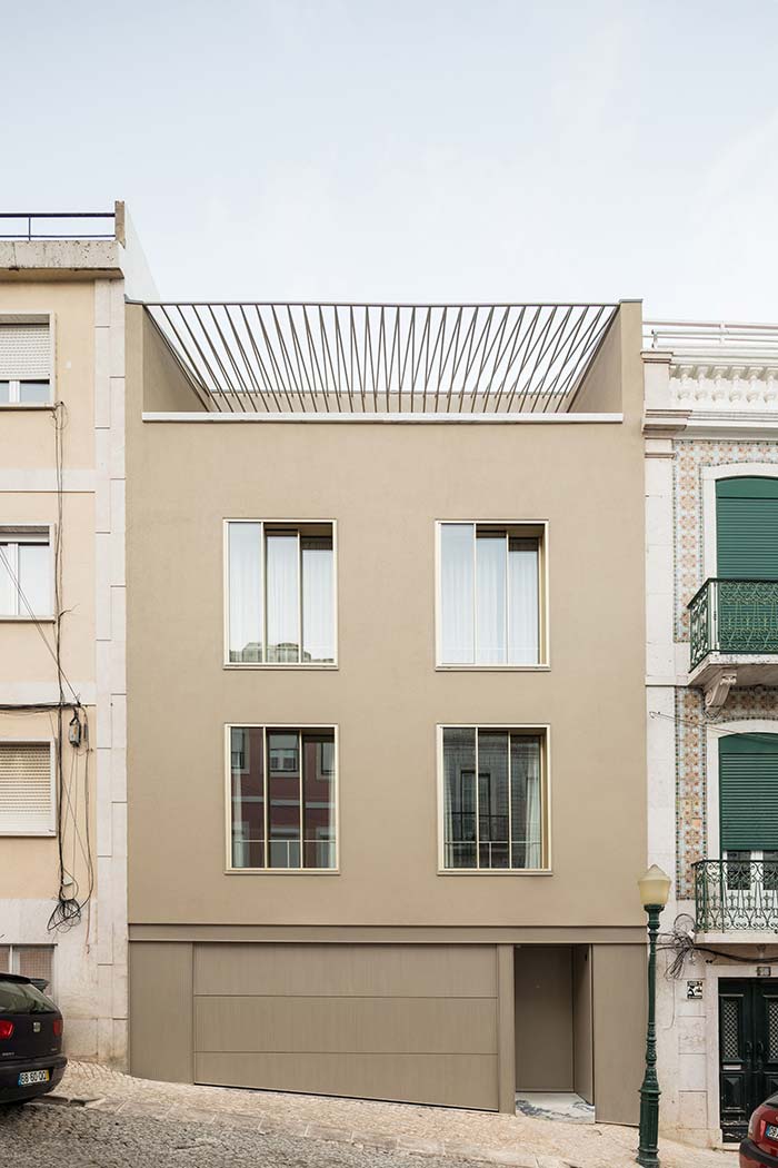 Cores de fachada para casas em bege modernas