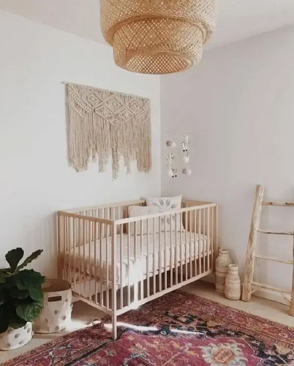 Modelo de quarto de bebê decoração safári simples. Fonte: Revista Viva Decora