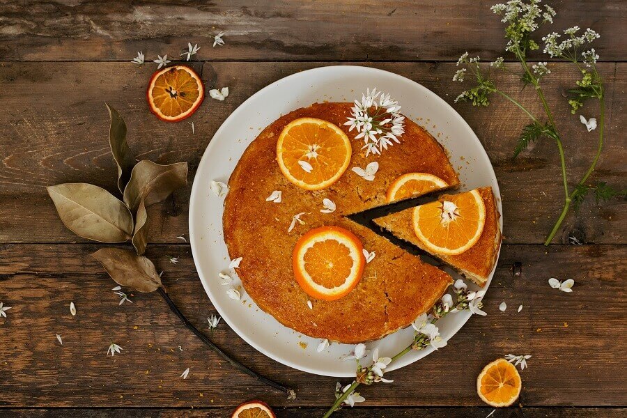 Receita de bolo de laranja facil e fofinho Foto Pixabay