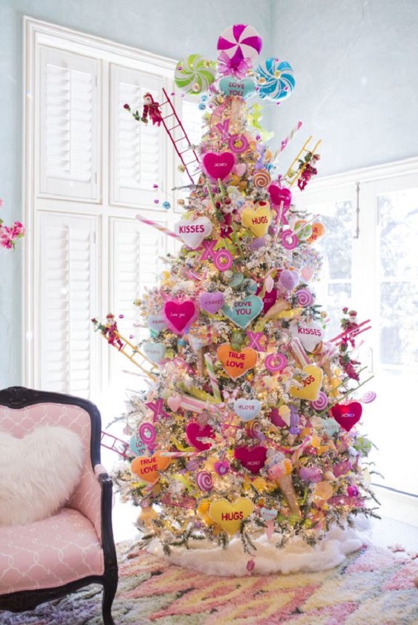 Árvore de Natal Rosa: +68 Ideias para Inovar na Decoração Natalina