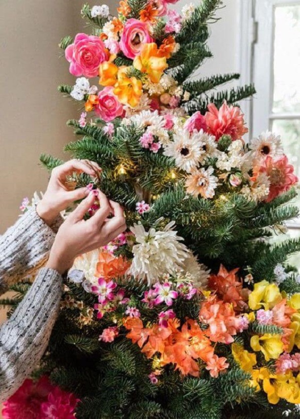 Flores coloridas para decoração de casa alegre