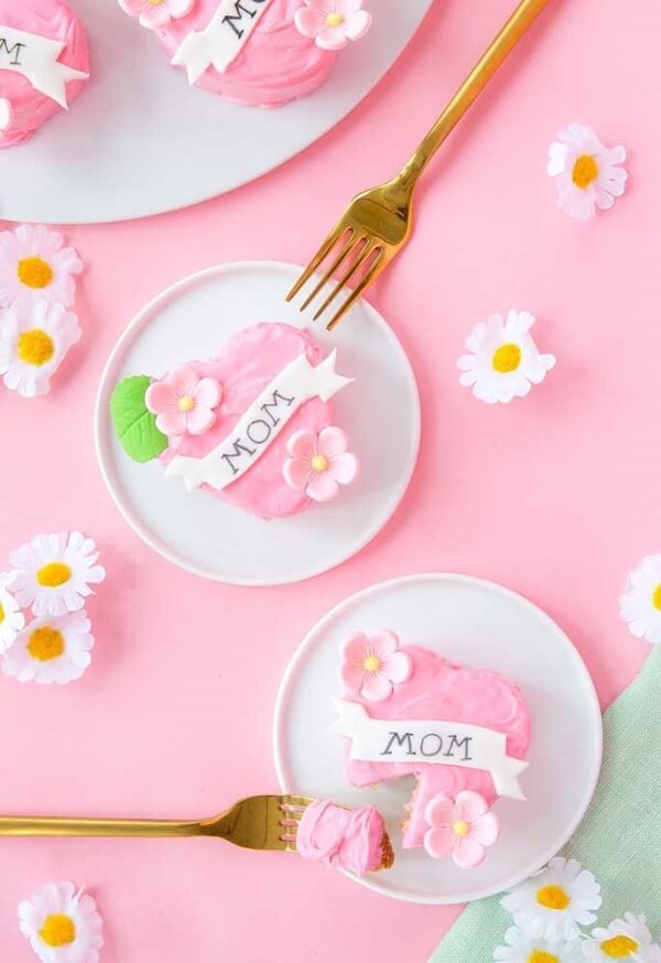Ideias criativas para o dia das mães para se deliciar. Fonte: Decor Facil
