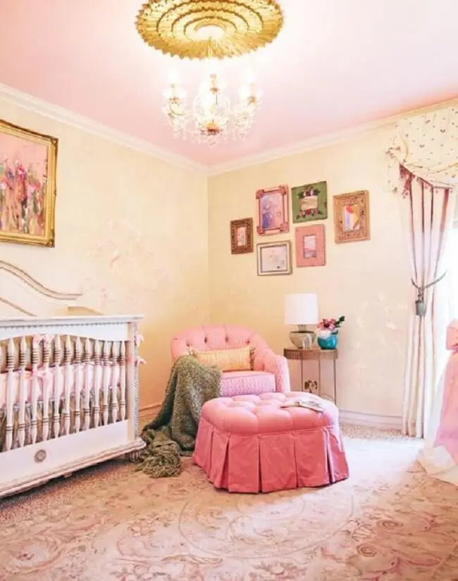 Modelo de carpete para quarto de bebê. Fonte: Project Nursery