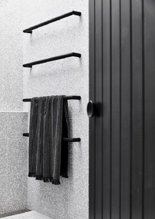 Acessórios para banheiro com porta toalha