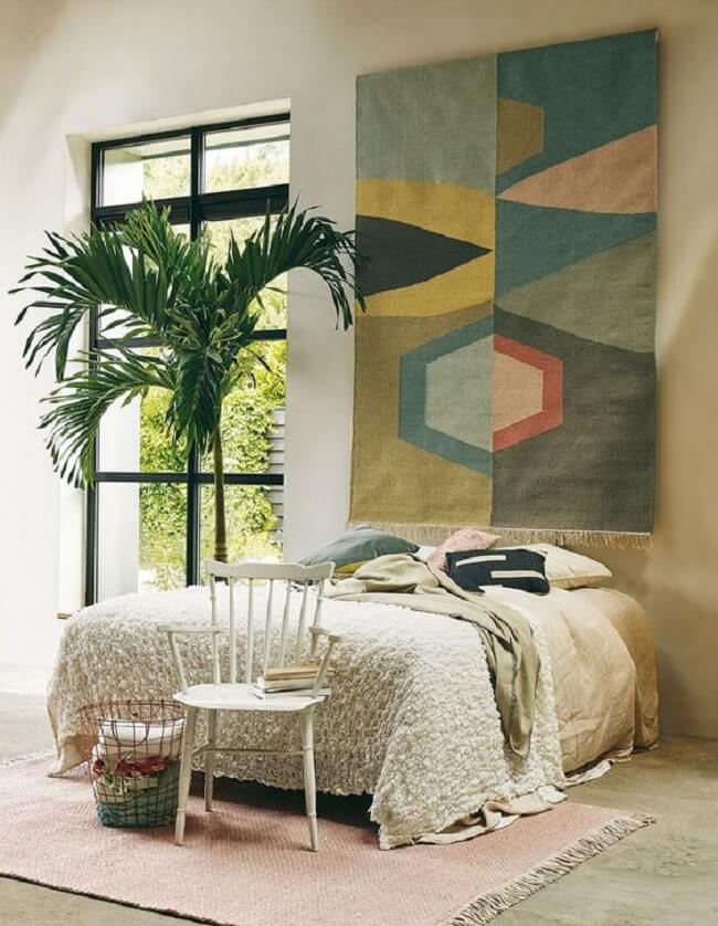 Traga cor ao dormitório com a tapeçaria de parede