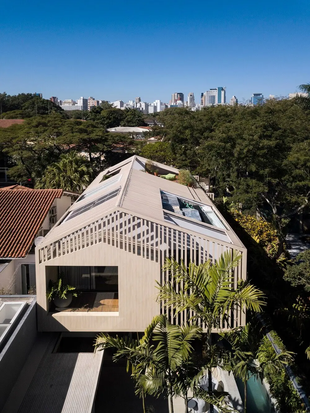 A casa GGL está localizada na cidade de São Paulo