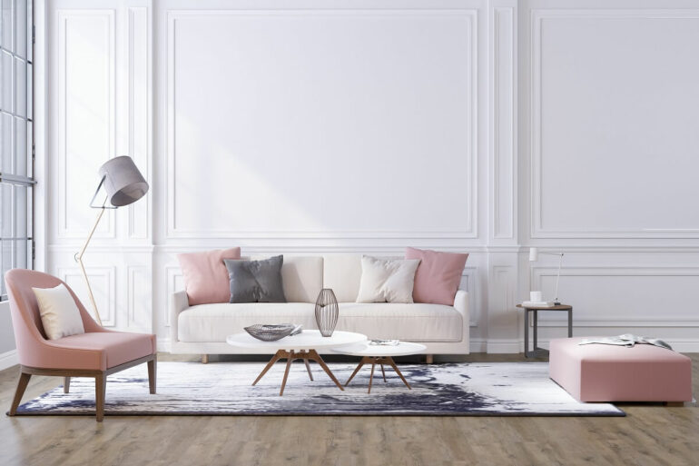 Confira dicas de como montar uma sala de estar moderna. Fonte: Camila Morbini Arquitetura