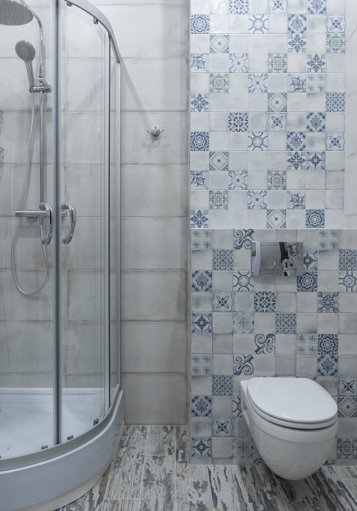 O azulejo português pode decorar banheiros