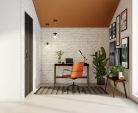 Transforme a decoração do home office com cadeiras de escritório modernas. Fonte: Tok&Stok