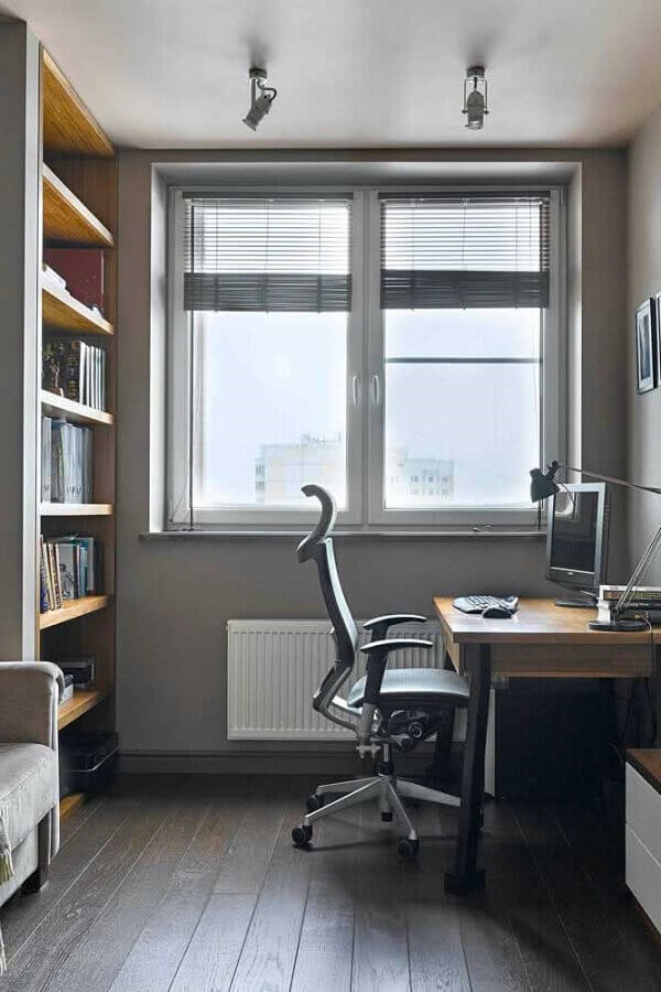 Cadeira de escritório moderna para decoração de cantinho de estudo simples
