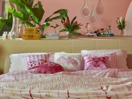 Barbiecore na decoração: Riachuelo criou uma coleção especial com temática da Barbie – Foto: Divulgação/CASACOR