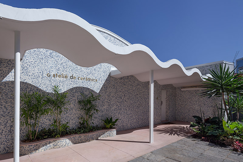 Casa dos anos 50, um cenário modernista para o Ateliê de Cerâmica em BH – Foto: Gabriel Castro 